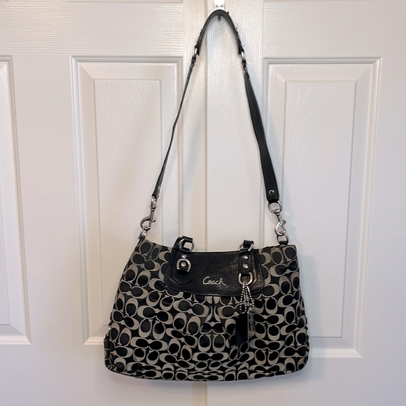 COACH Monogram Black Satchel, Authentic, great condition - Picture 6 of 10